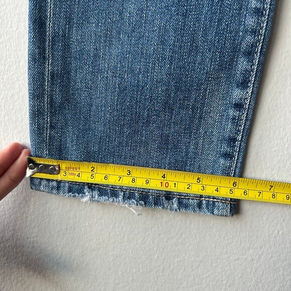 AG Adriano Goldschmied Ex-Boyfriend Slim Jeans Light Wash Denim Size 24R Women’s - Picture 7 of 8